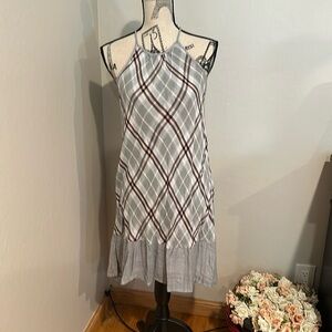Cloth & stone plaid dress